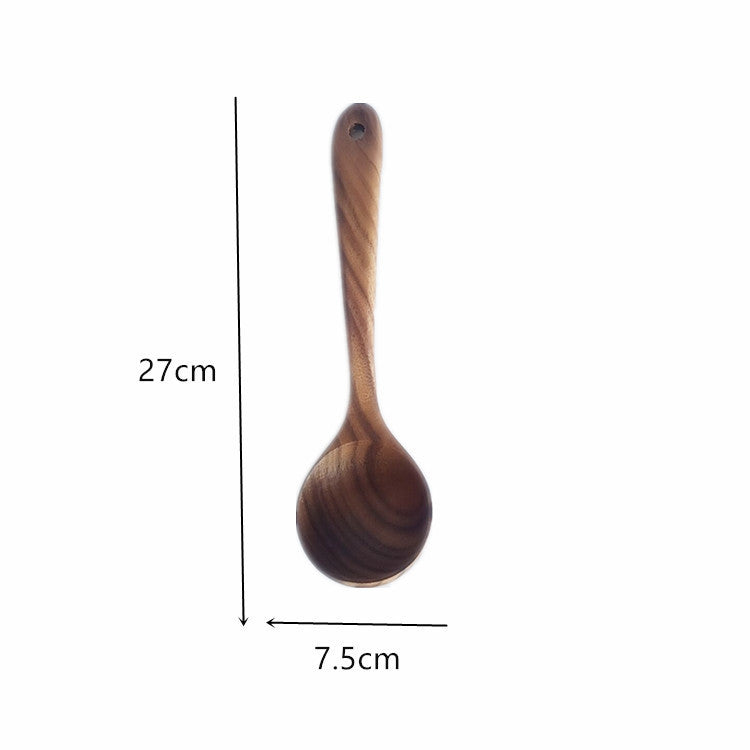 Non-Stick Pan with Wooden Rice Spoon Set