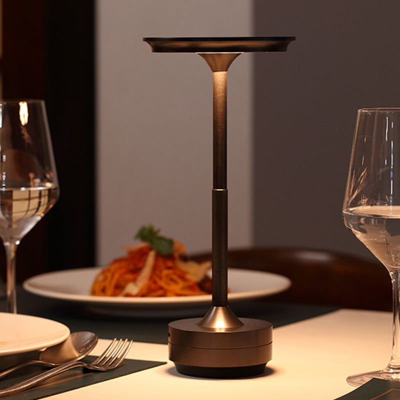 Modern Minimalist LED Touch Table Lamp with USB Charging