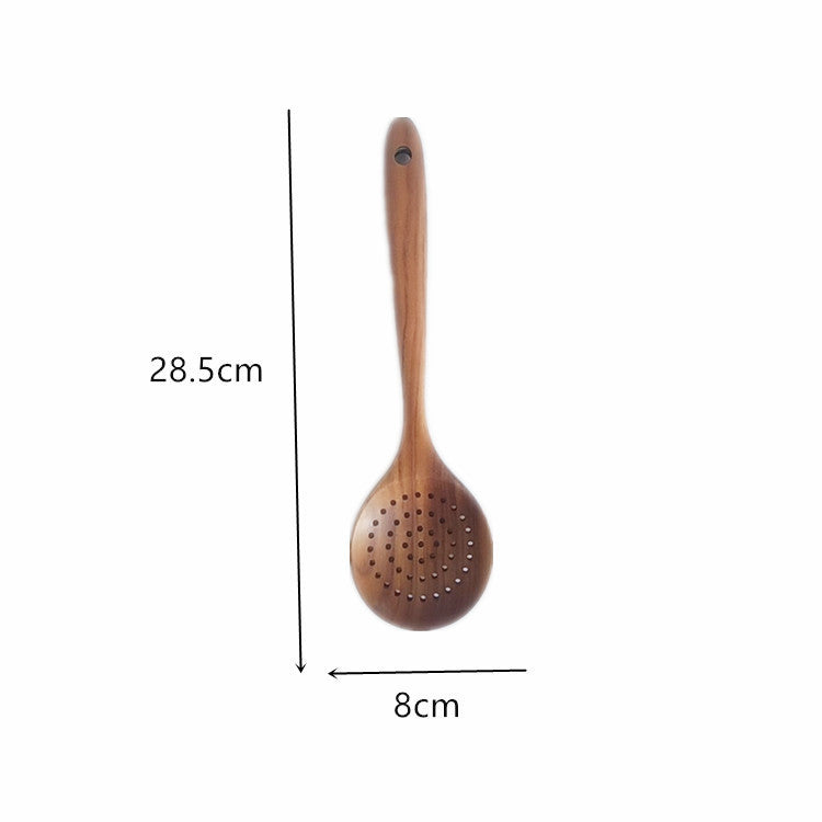 Non-Stick Pan with Wooden Rice Spoon Set