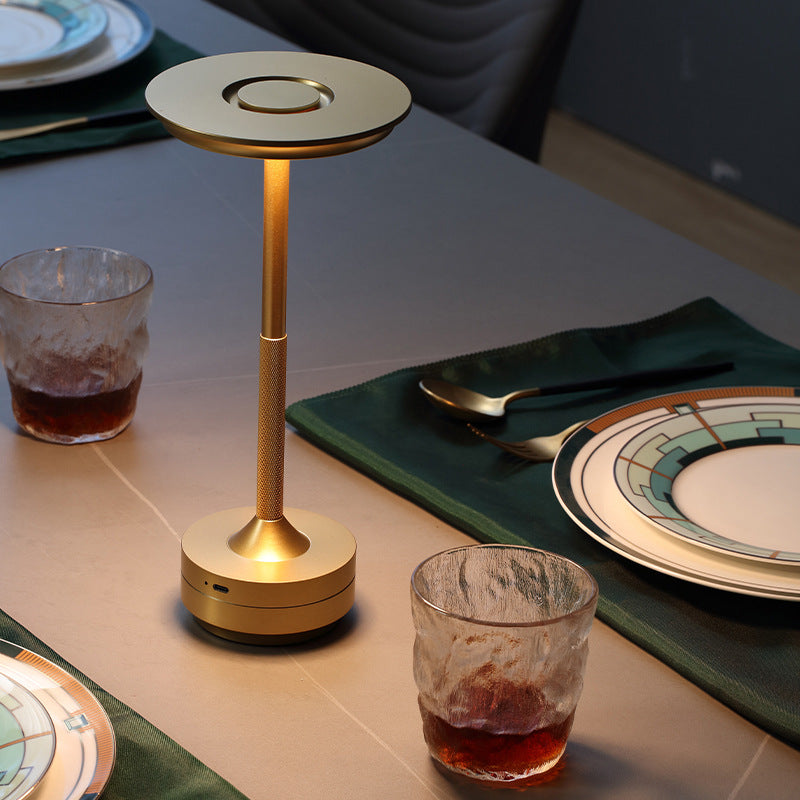 Modern Minimalist LED Touch Table Lamp with USB Charging