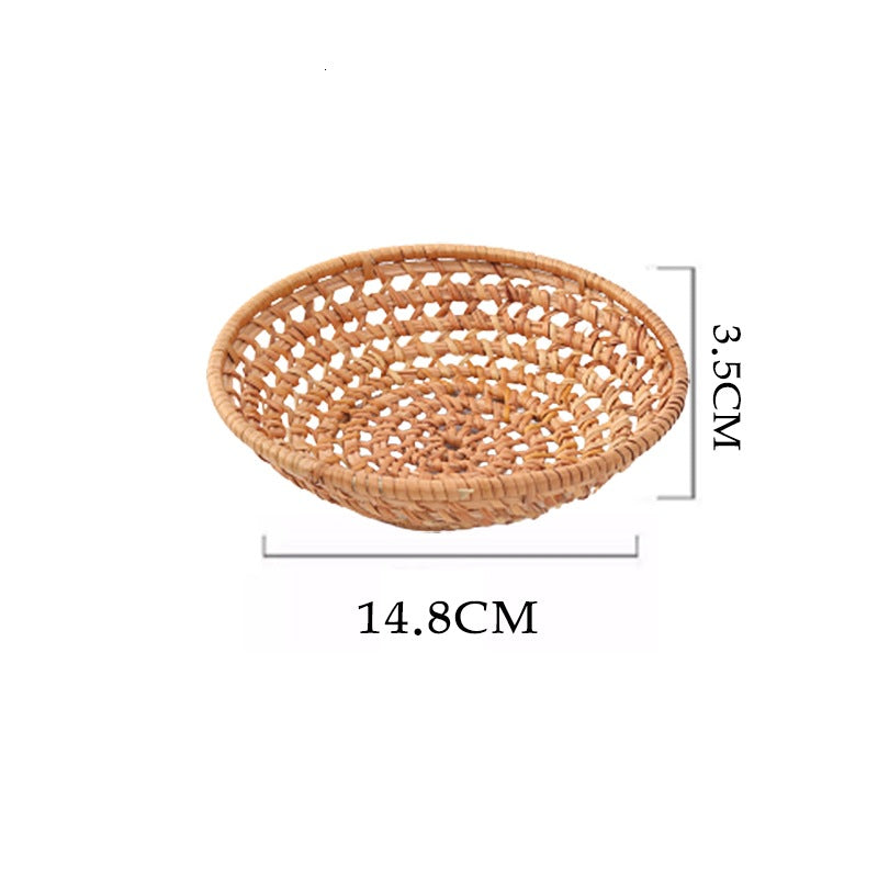 Vietnamese Rattan Hand-Woven Storage Basket
