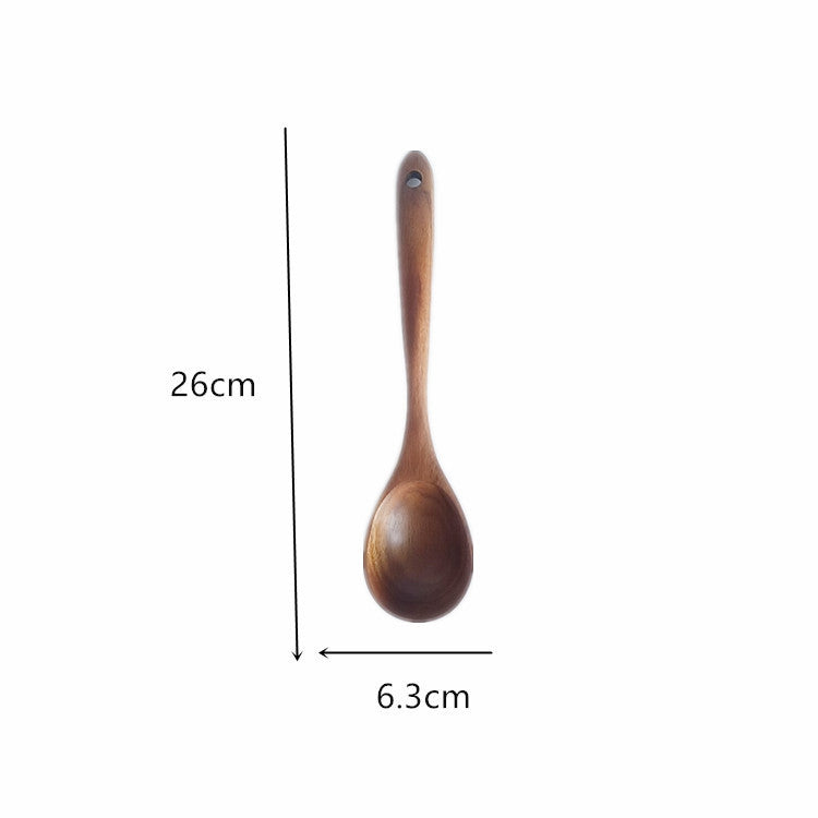 Non-Stick Pan with Wooden Rice Spoon Set